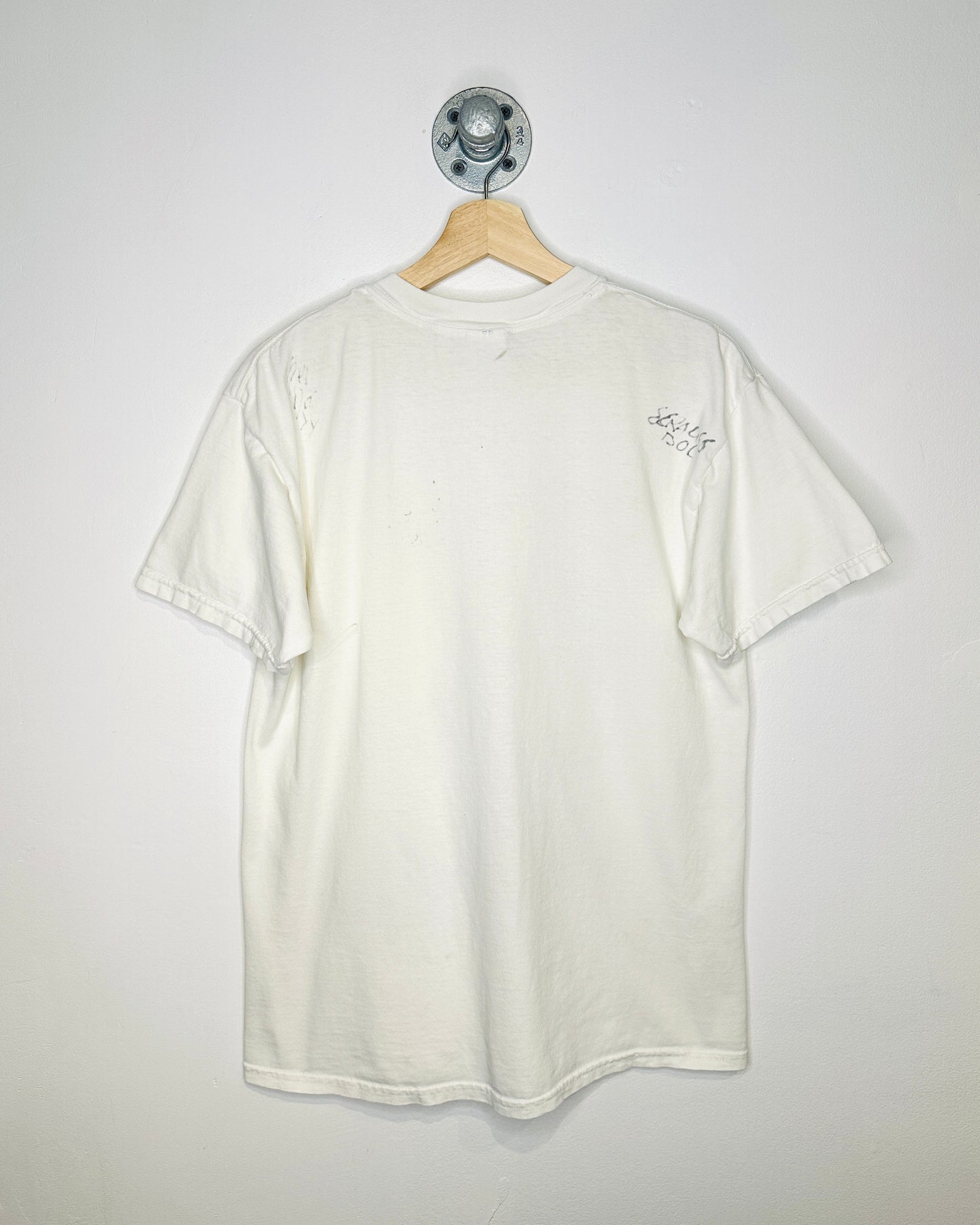 2000s Good Charlotte White Band Tee Shirt