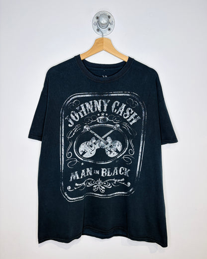 2000s Johnny Cash The Man In Black Tee Shirt