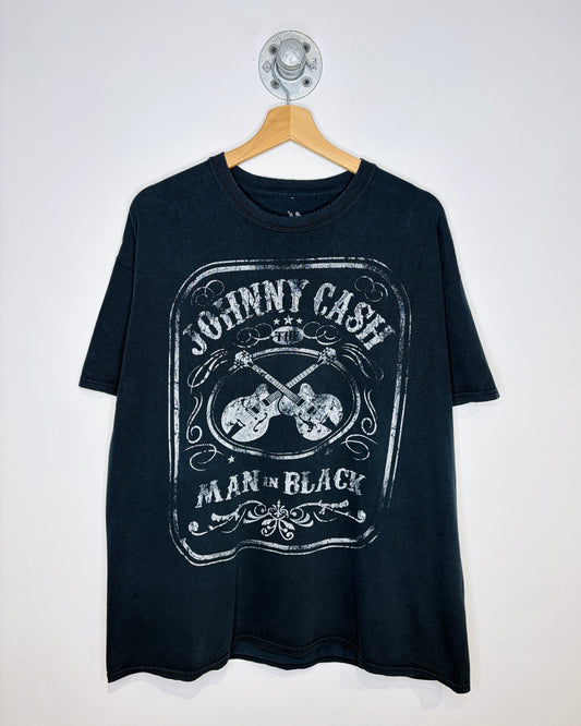 2000s Johnny Cash The Man In Black Tee Shirt