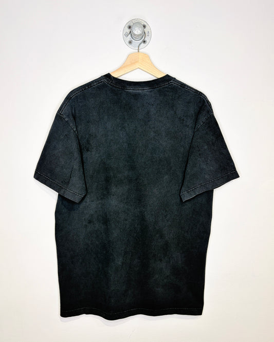 2000s Rock N Roll Faded Black Tee Shirt