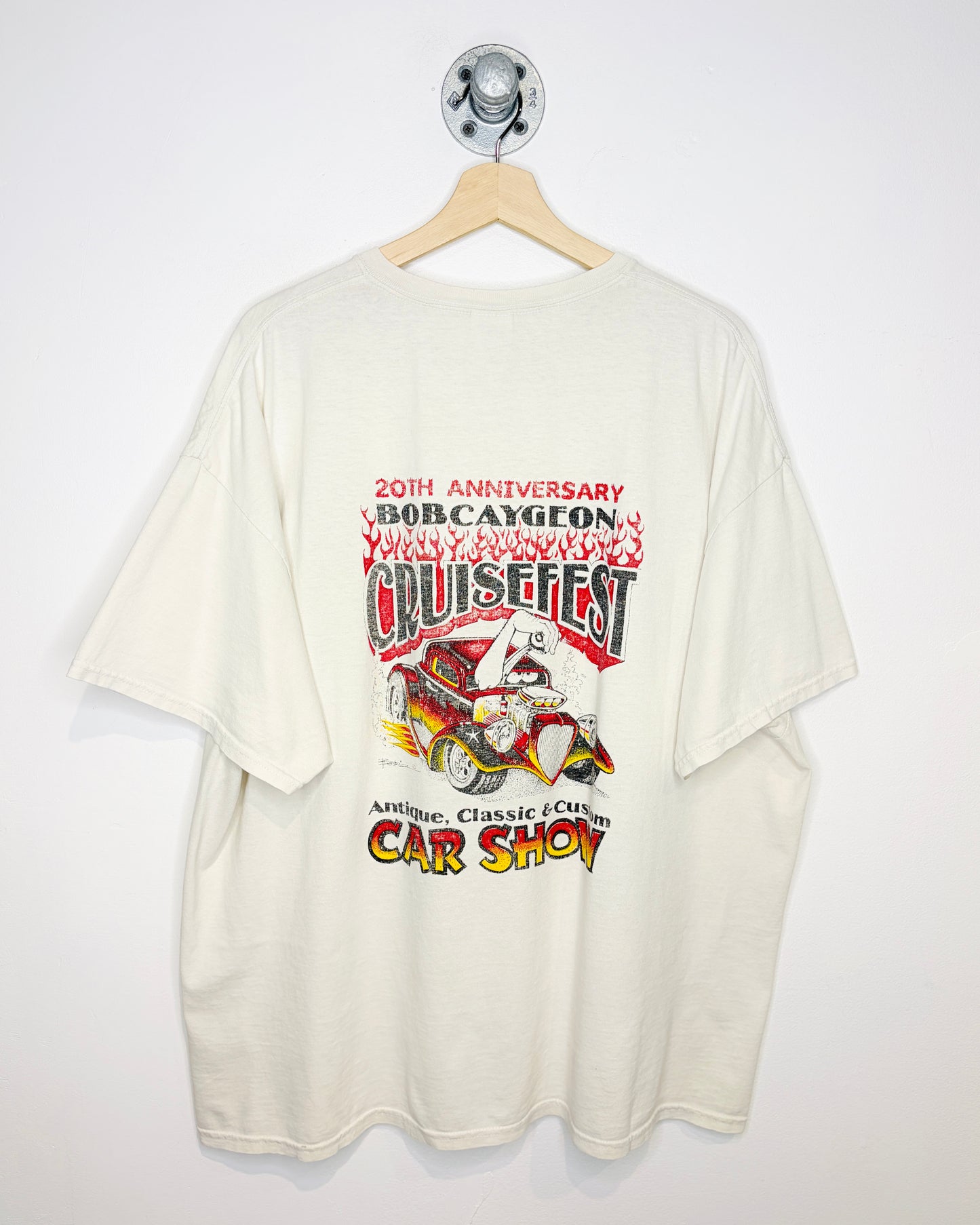 Bobcaygeon Cruisefest Car Show Cream Tee Shirt