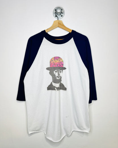 Vintage 90s Toulouse Lautrec White 3/4 Longsleeve Shirt