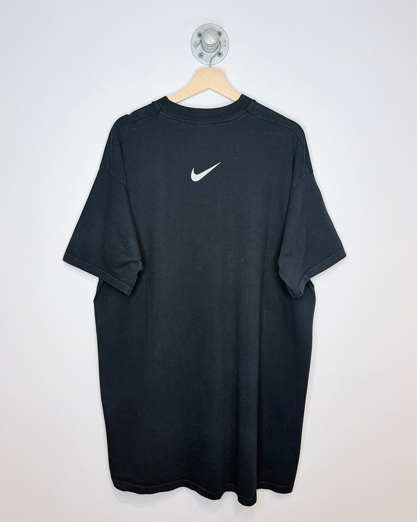 Vintage 90s Bootleg Nike Just Do It Black Tee Shirt
