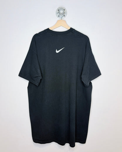 Vintage 90s Bootleg Nike Just Do It Black Tee Shirt