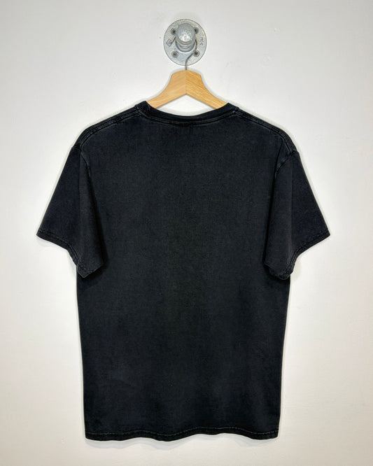 Vintage Early 2000s Mudvayne Faded Black Band Tee Shirt