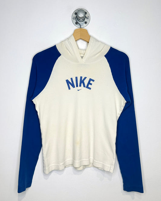 Nike Two-Tone Blue And White Lightweight Hoodie