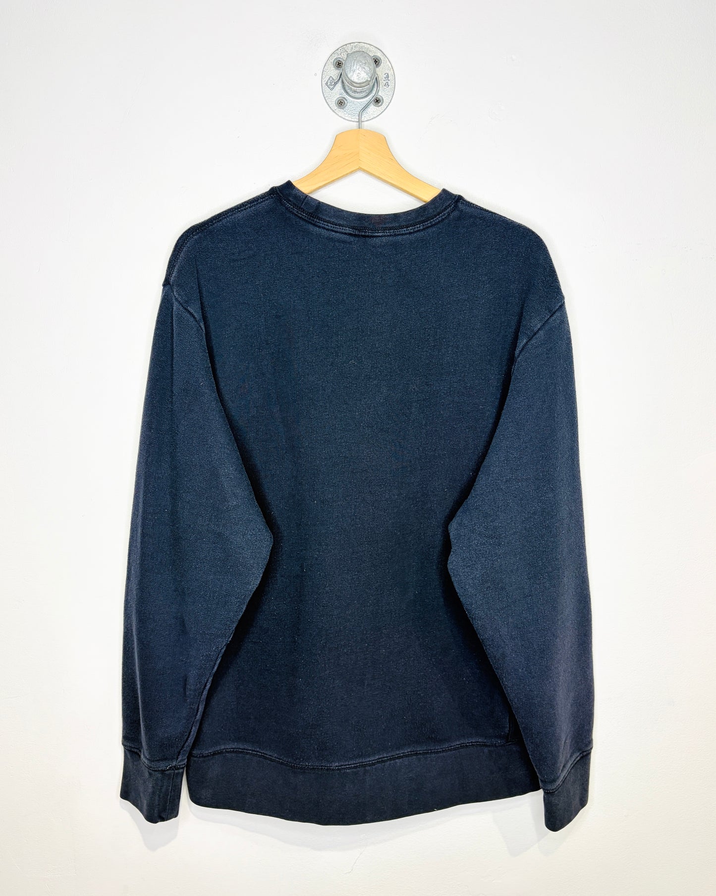 Vintage Mid 2000s Old Navy Blue Basic Crewneck Sweatshirt