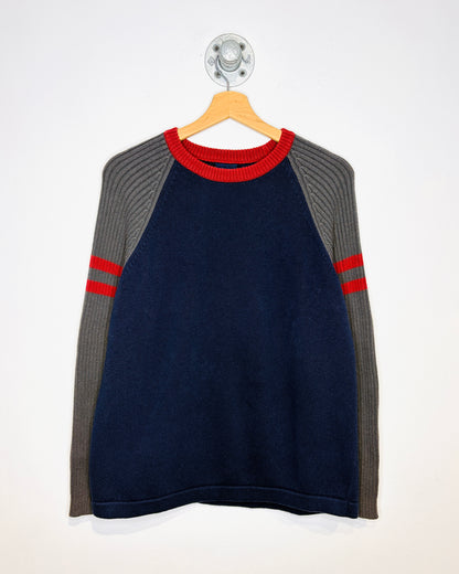 Vintage Cherokee Navy & Grey Sweater