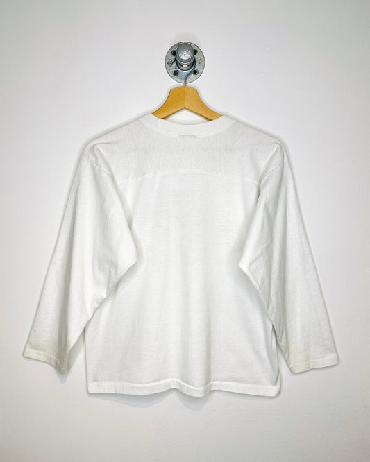 Vintage 1988 Washington Football 3/4 Sleeve White Shirt