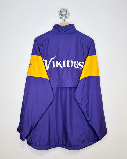 2000s NFL Minnesota Vikings Purple Windbreaker Jacket
