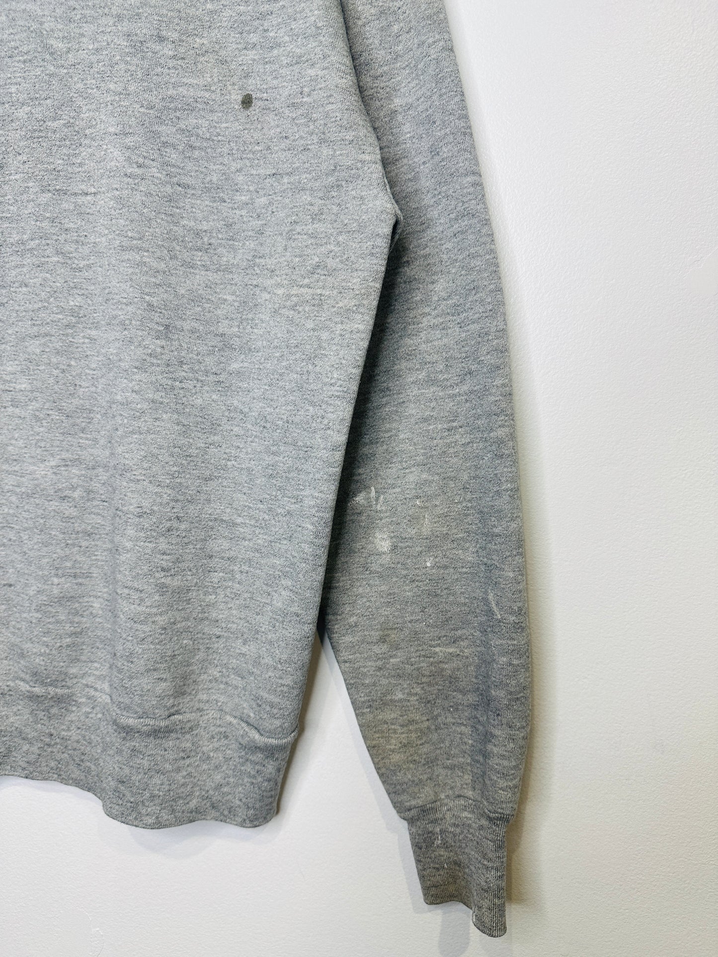 Vintage 1980s Coors Logo Grey Crewneck Sweatshirt