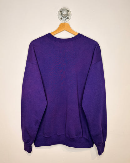 Vintage 90s Furman Purple Crewneck Sweatshirt