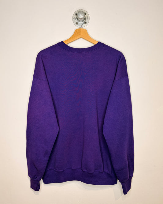 Vintage 90s Furman Purple Crewneck Sweatshirt
