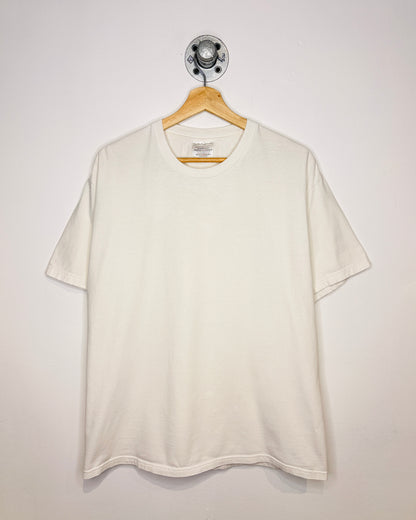 Vintage Hanes Beefy-T Blank White Tee Shirt