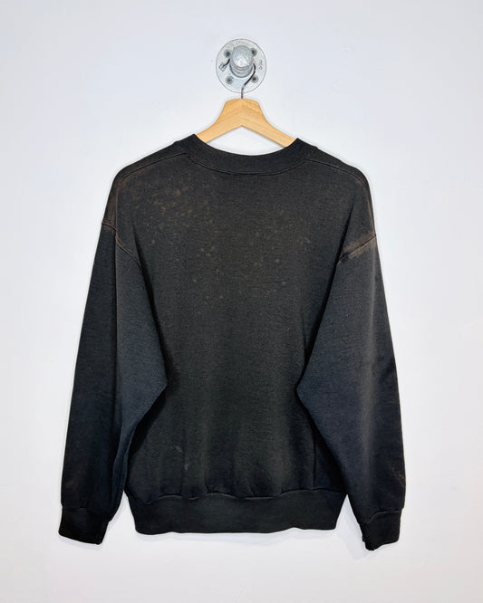 Vintage 90s United Way Black Crewneck Sweatshirt