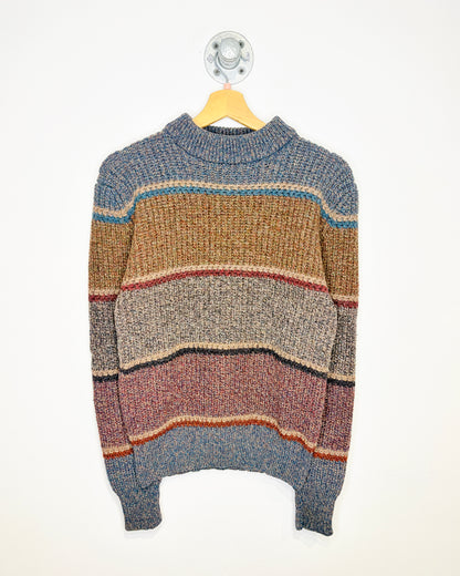 Vintage 1990s Boston Traders Wool Blend Mock Neck Sweater