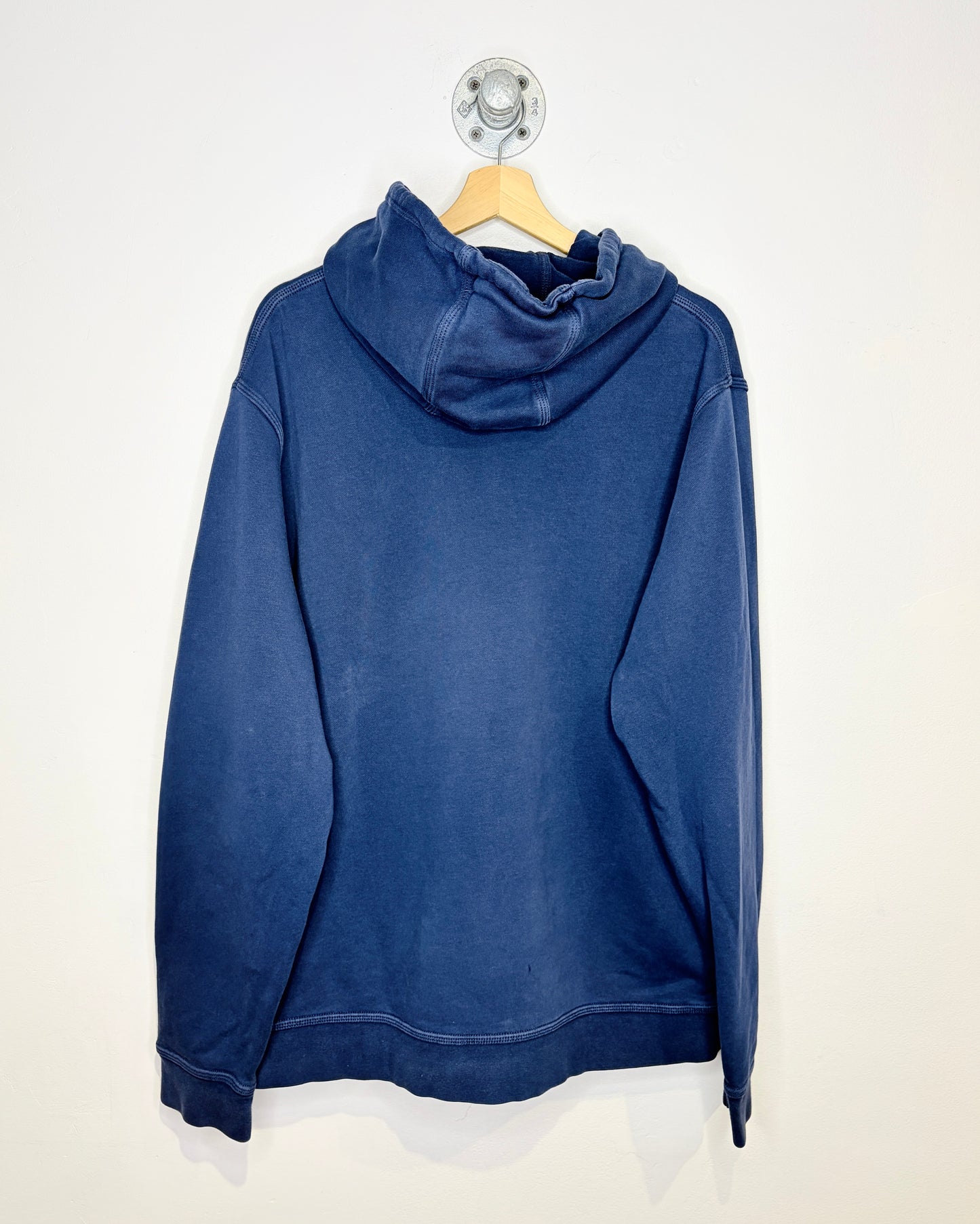 Nike Swoosh Faded Navy Blue Hoodie