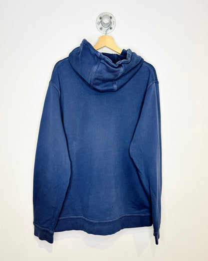 Nike Swoosh Faded Navy Blue Hoodie
