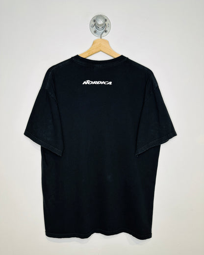 Vintage 2000s Nordica Enforcer Black Tee Shirt