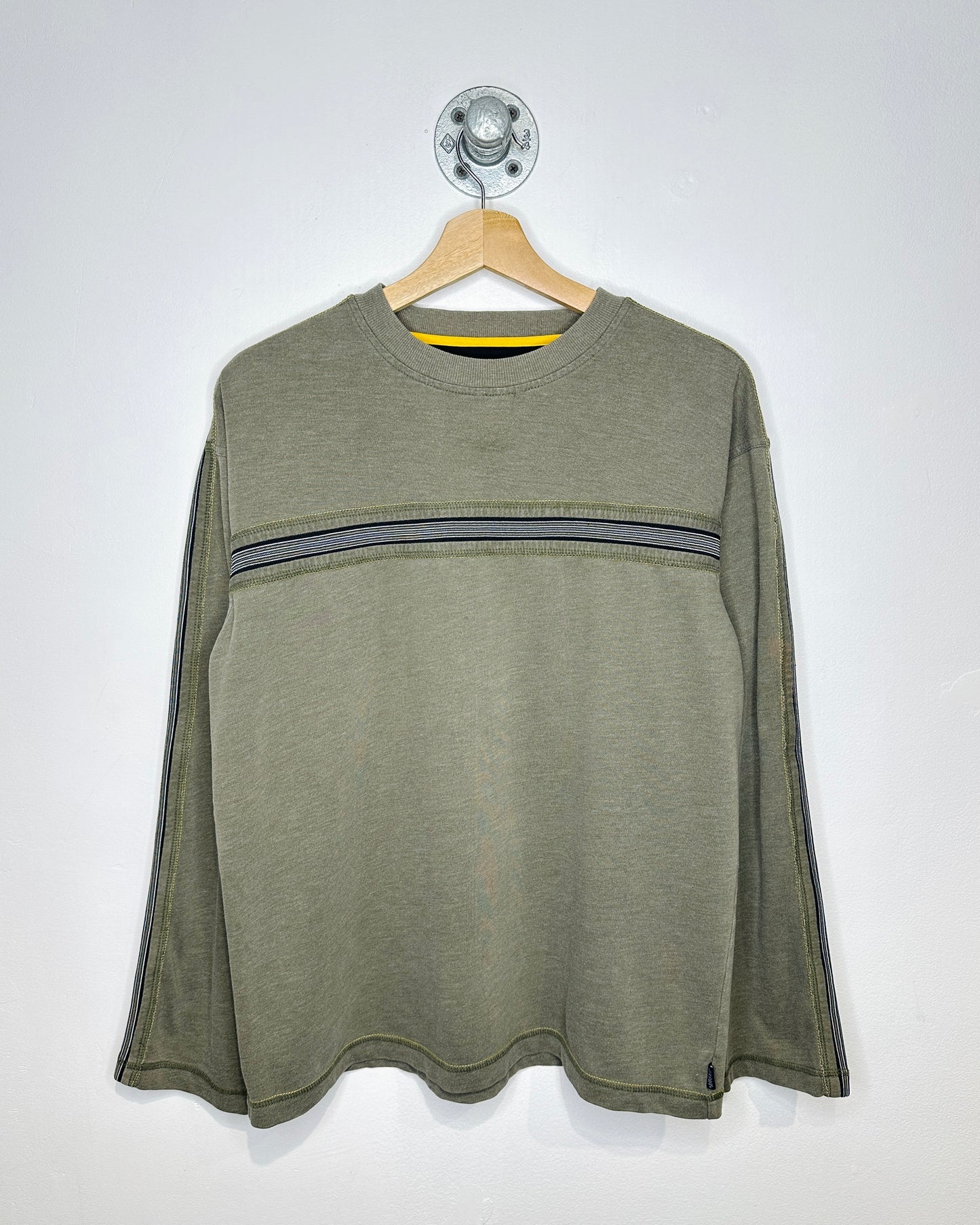 Vintage 90s/Y2K Brody Earth Tone Longsleeve Shirt