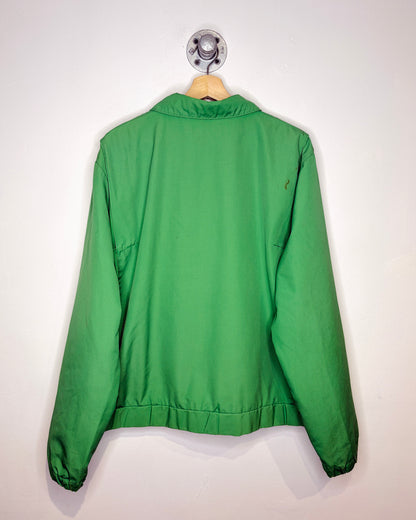 Vintage 90s Aberdeen Moss Green Harrington Style Jacket