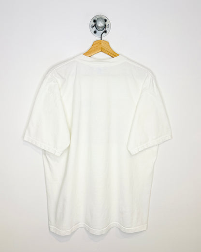 Vintage 90s Fantasy Tropical Island Cruise White Tee Shirt