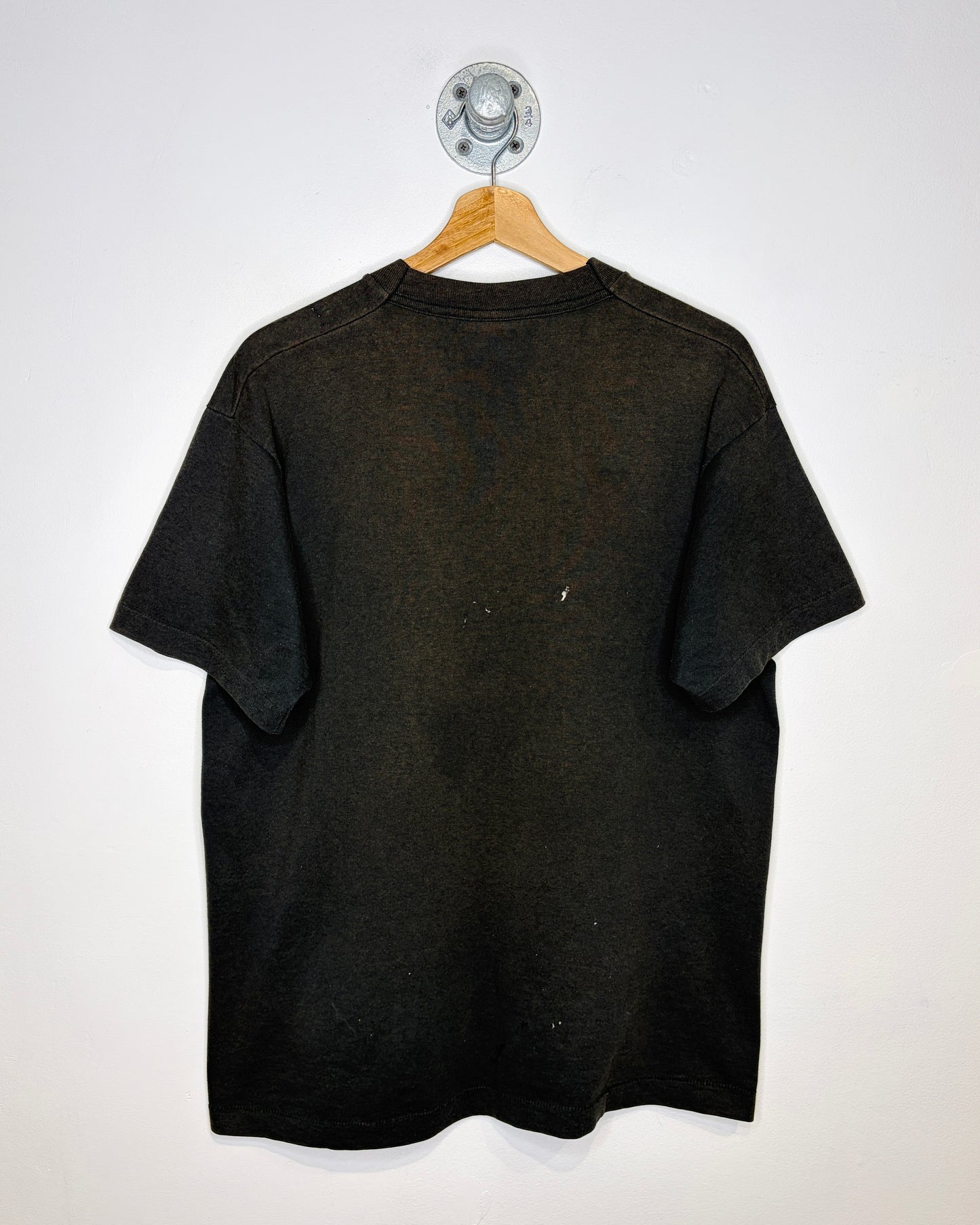 Vintage 90s D. A. R. E. Faded Black Tee Shirt