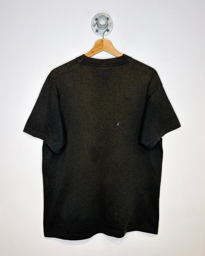 Vintage 90s D. A. R. E. Faded Black Tee Shirt