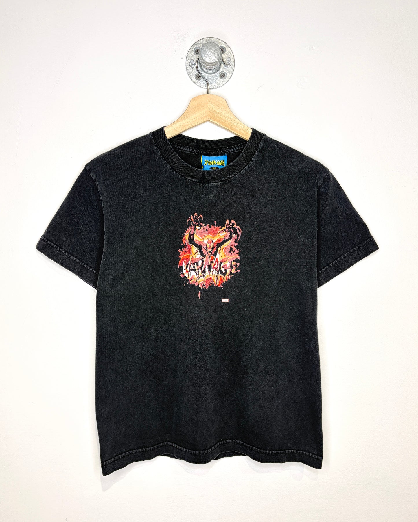 Vintage 2006 The Amazing Spider-Man Carnage Black Tee Shirt