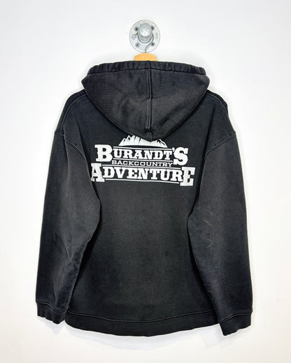2000s Slednecks Faded Black Hoodie