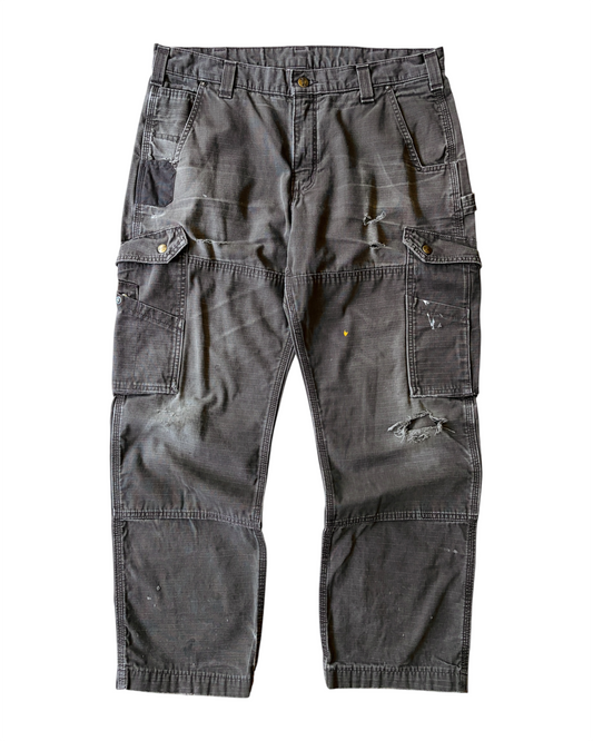 2000s Carhartt Relaxed Fit Distressed Ripstop Cargo Pants
