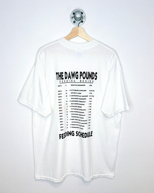 Vintage “Beware The Dawgs Are Back” White Tee Shirt