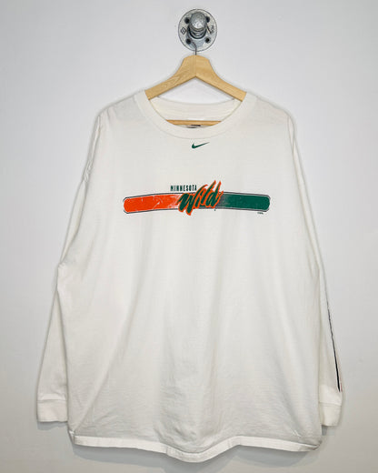 2000s Minnesota Wild White Nike Longsleeve Shirt