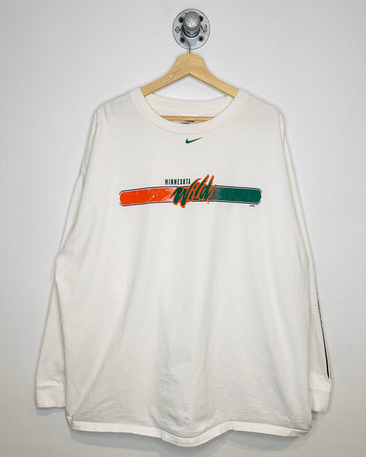 2000s Minnesota Wild White Nike Longsleeve Shirt