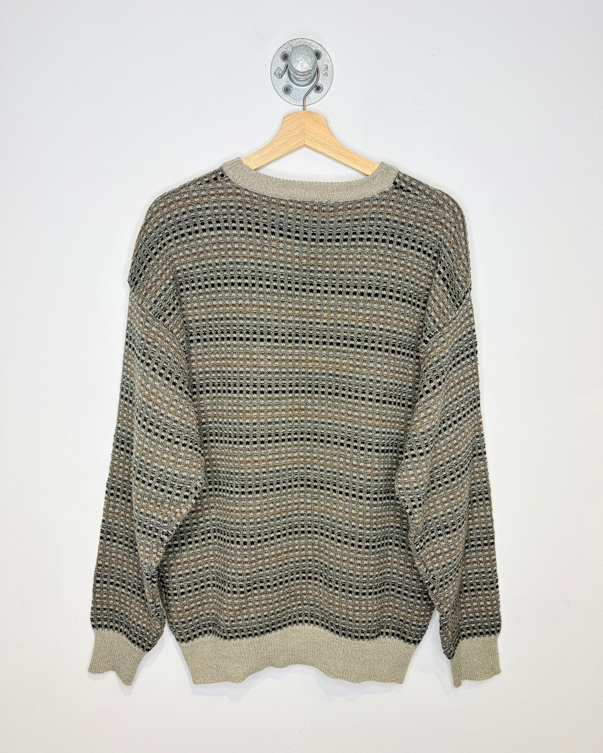 Vintage 90s Towncraft Earth Tone Sweater