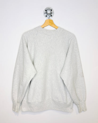 Vintage 90s Champion Reverse Weave U Of Alberta Grey Heavyweight Crewneck Sweatshirt