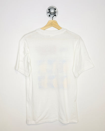 Vintage 80s “The Fart” Paper Thin White Tee Shirt