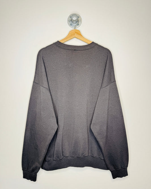 Vintage Disney Grumpy Charcoal Crewneck Sweatshirt