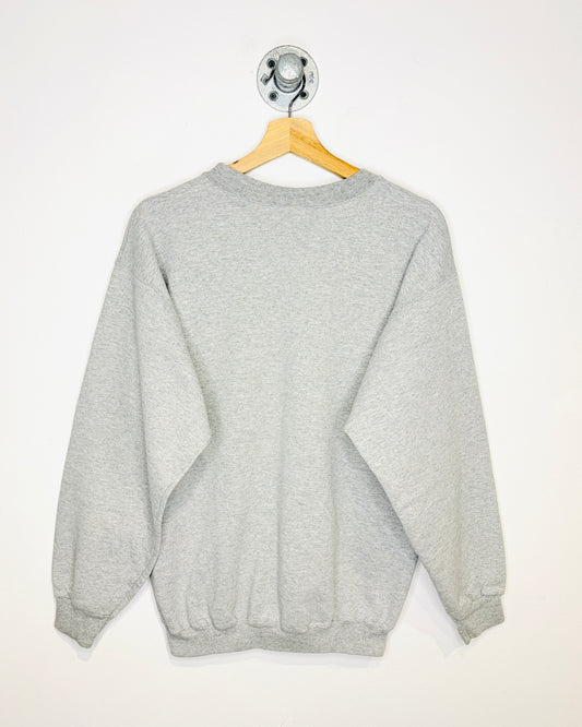 Vintage 1990s Walt Disney World “Hand In Hand” Grey Crewneck Sweatshirt