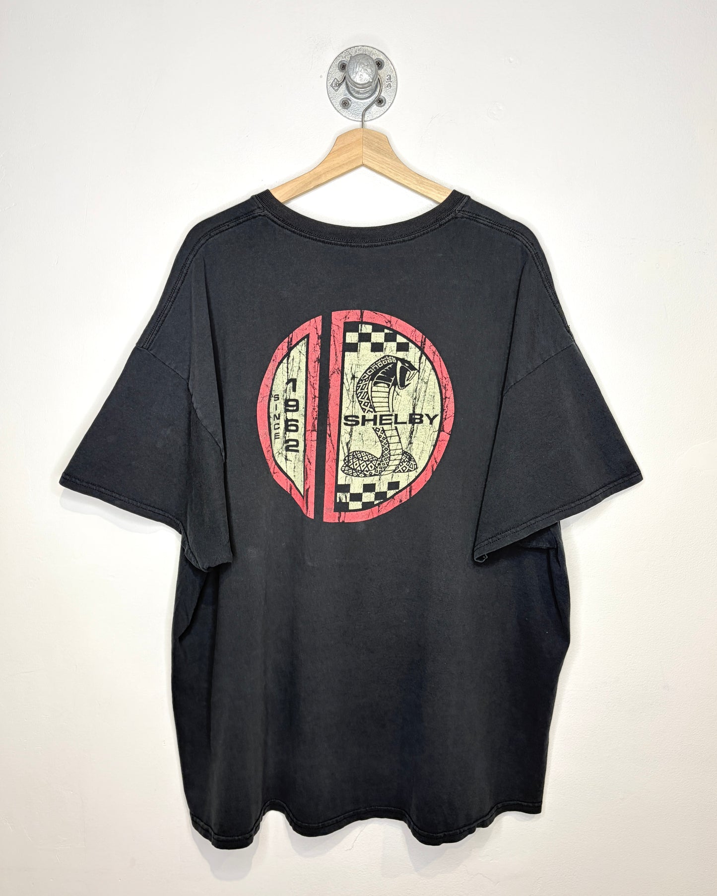 2000s Shelby American Faded Black Tee Shirt