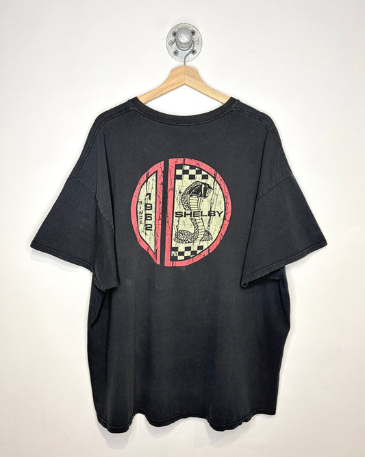 2000s Shelby American Faded Black Tee Shirt