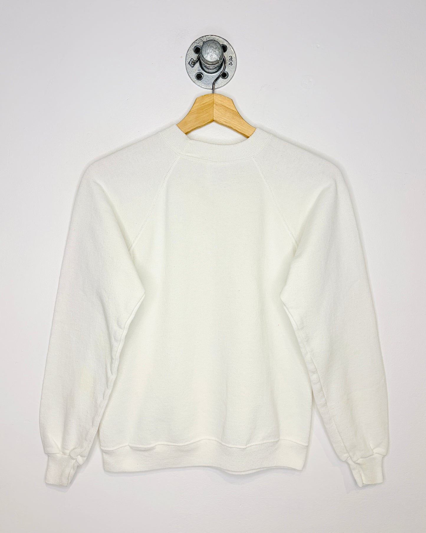 Vintage 1992 Homeboy At School White Crewneck Sweatshirt