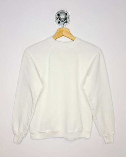 Vintage 1992 Homeboy At School White Crewneck Sweatshirt