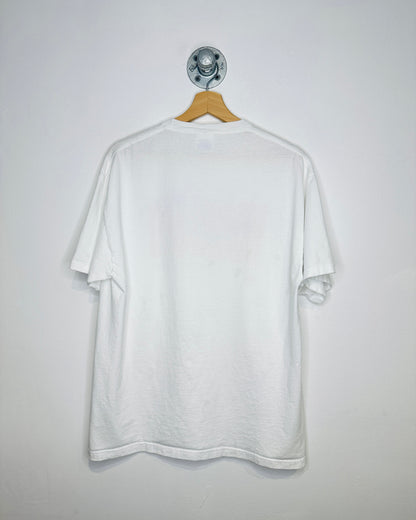 Vintage 2000s Vandelay Industries Seinfeld On DVD White Tee Shirt