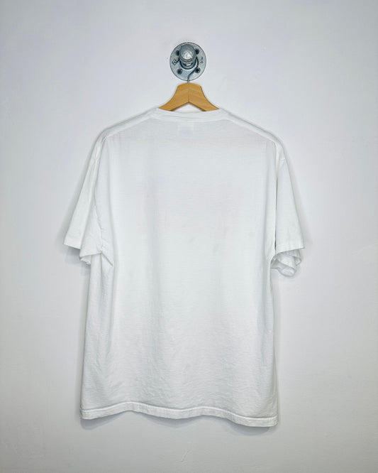 Vintage 2000s Vandelay Industries Seinfeld On DVD White Tee Shirt