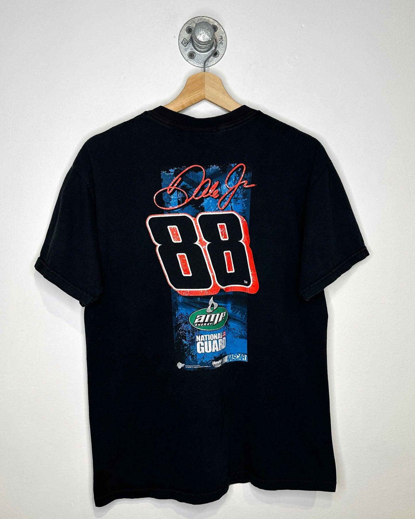 2000s NASCAR’s Dale Earnhardt Jr  Black Tee Shirt