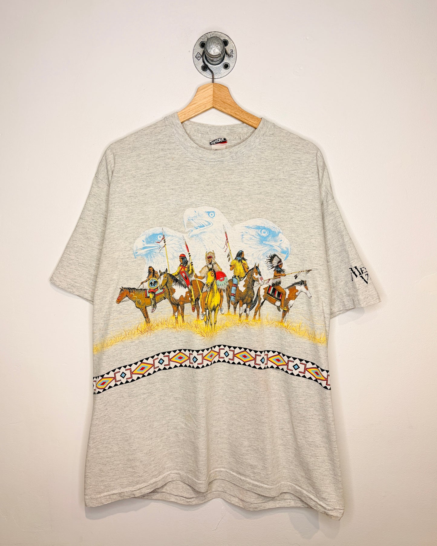 Vintage 1991 Habitat Mesa Verde National Park Grey Tee Shirt