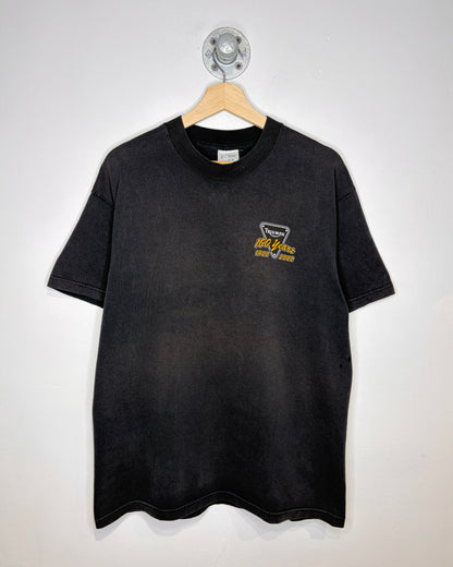 Vintage 2002 Triumph 100 Years Faded Black Tee Shirt