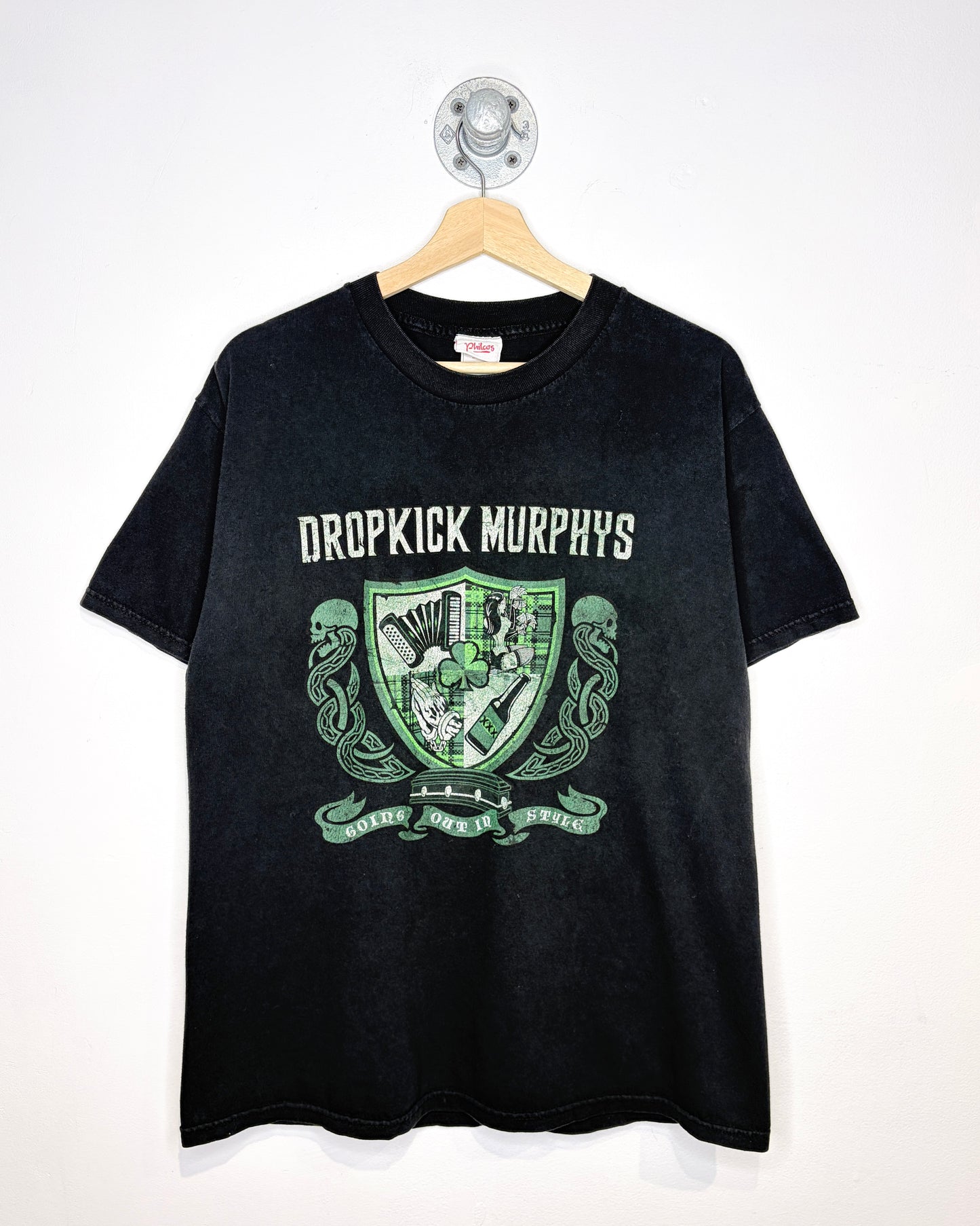 2000s Dropkick Murphys Black Band Tee Shirt