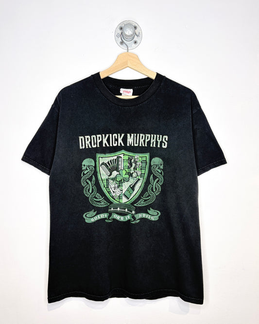 2000s Dropkick Murphys Black Band Tee Shirt